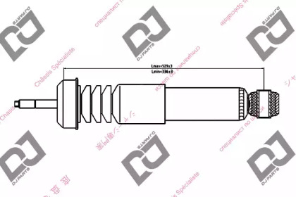 Амортизатор DJ PARTS DS1425GT