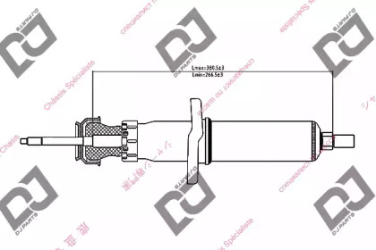 Амортизатор DJ PARTS DS1429GT