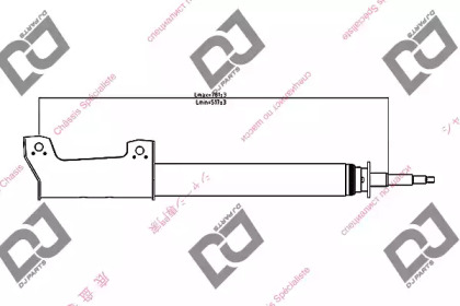 Амортизатор DJ PARTS DS1430GS