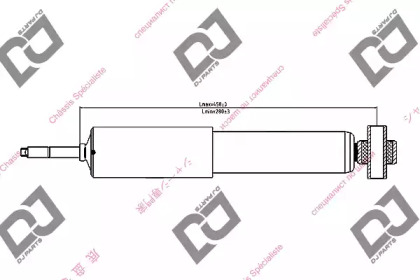 Амортизатор DJ PARTS DS1434GT