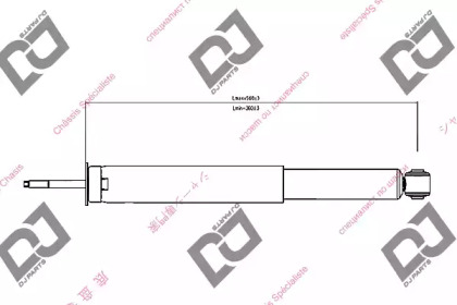 Амортизатор DJ PARTS DS1438GT