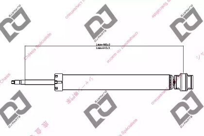 Амортизатор DJ PARTS DS1442GT