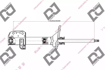 Амортизатор DJ PARTS DS1512GS