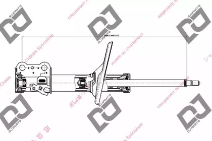 Амортизатор DJ PARTS DS1513GS