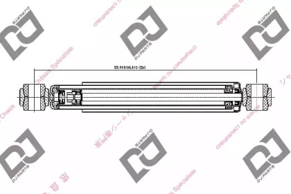 Амортизатор DJ PARTS DS1551GT