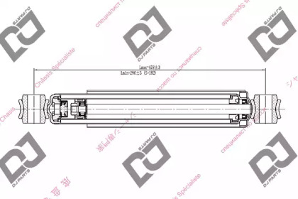 Амортизатор DJ PARTS DS1569HT