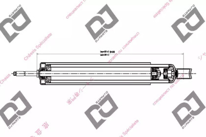 Амортизатор DJ PARTS DS1596HT