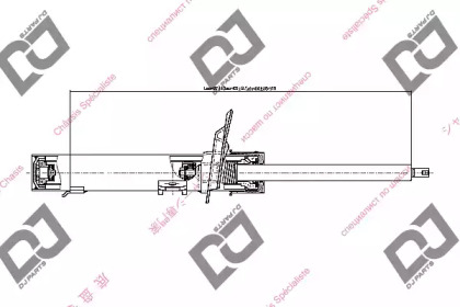 Амортизатор DJ PARTS DS1665GS