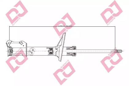 Амортизатор DJ PARTS DS1687GS