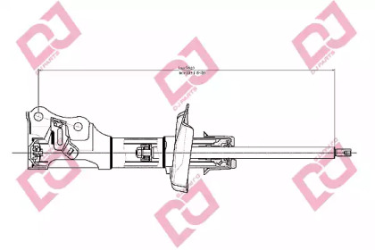 Амортизатор DJ PARTS DS1742GS