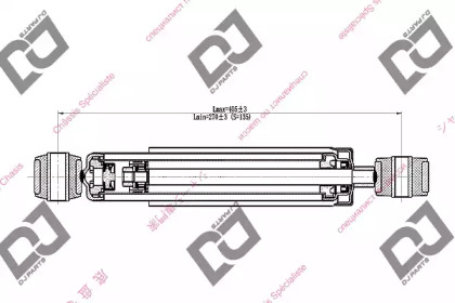 Амортизатор DJ PARTS DS1915GT