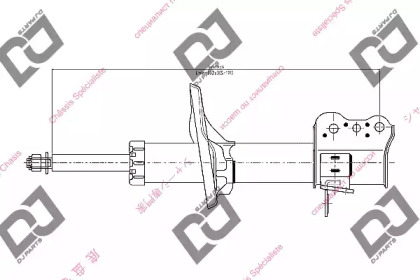 Амортизатор DJ PARTS DS2214GS