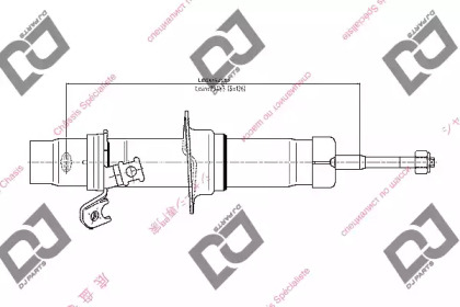 Амортизатор DJ PARTS DS2219GT