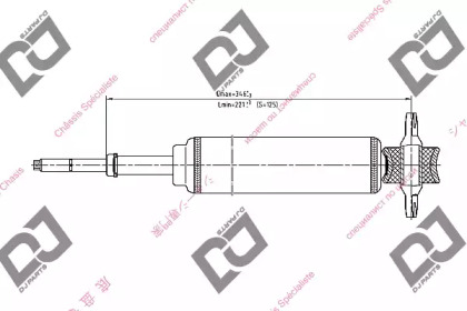 Амортизатор DJ PARTS DS2228GT