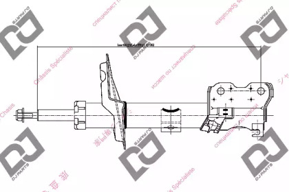 Амортизатор DJ PARTS DS2232GS