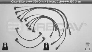 Комплект проводов зажигания BRECAV 01.544