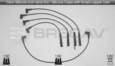 Комплект электропроводки BRECAV 04.508