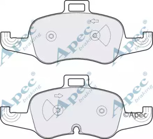 Комплект тормозных колодок APEC braking PAD2073