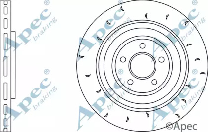 Тормозной диск APEC braking DSK2911