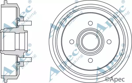 Тормозный барабан APEC braking DRM9203