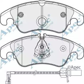 Комплект тормозных колодок APEC braking PAD1862