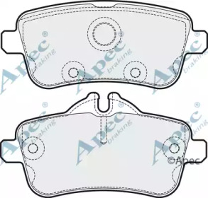 Комплект тормозных колодок APEC braking PAD1894