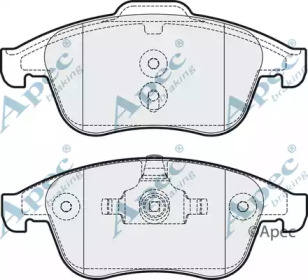 Комплект тормозных колодок APEC braking PAD1898