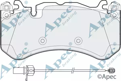 Комплект тормозных колодок APEC braking PAD1926