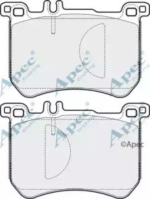 Комплект тормозных колодок APEC braking PAD1938