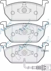 Комплект тормозных колодок APEC braking PAD2028