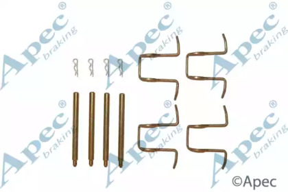 Комплектующие, тормозные колодки APEC braking KIT231