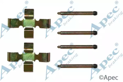 Комплектующие, тормозные колодки APEC braking KIT235