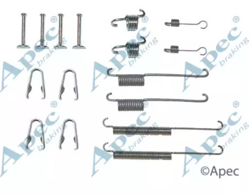 Комплектующие, тормозная колодка APEC braking KIT781