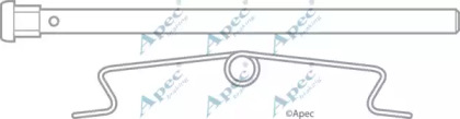 Комплектующие, тормозные колодки APEC braking KIT522