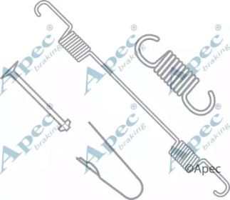 Комплектующие, тормозная колодка APEC braking KIT720