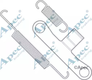 Комплектующие, тормозная колодка APEC braking KIT727