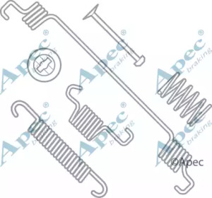 Комплектующие, тормозная колодка APEC braking KIT757