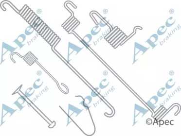 Комплектующие, тормозная колодка APEC braking KIT761