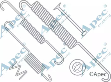 Комплектующие, тормозная колодка APEC braking KIT762