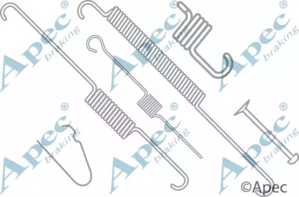 Комплектующие, тормозная колодка APEC braking KIT766