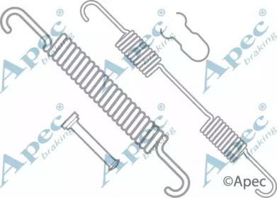 Комплектующие, тормозная колодка APEC braking KIT768