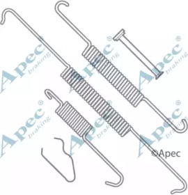 Комплектующие, тормозная колодка APEC braking KIT769