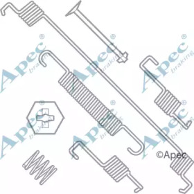 Комплектующие, тормозная колодка APEC braking KIT777