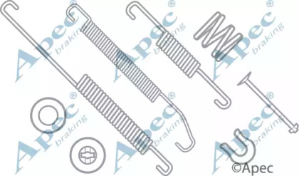 Комплектующие, тормозная колодка APEC braking KIT778