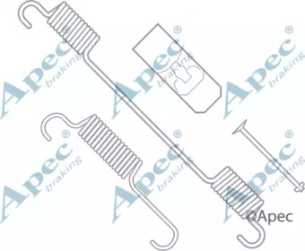 Комплектующие, тормозная колодка APEC braking KIT782