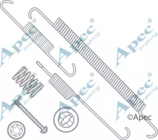 Комплектующие, тормозная колодка APEC braking KIT792