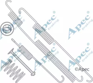 Комплектующие, тормозная колодка APEC braking KIT795