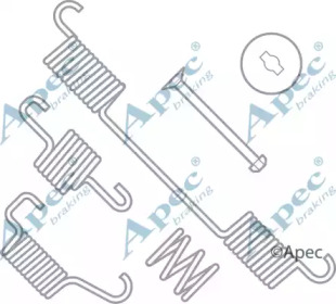 Комплектующие, тормозная колодка APEC braking KIT993