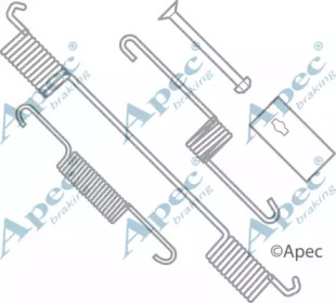 Комплектующие, тормозная колодка APEC braking KIT2006