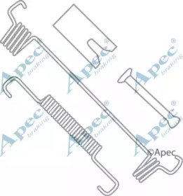 Комплектующие, тормозная колодка APEC braking KIT2031